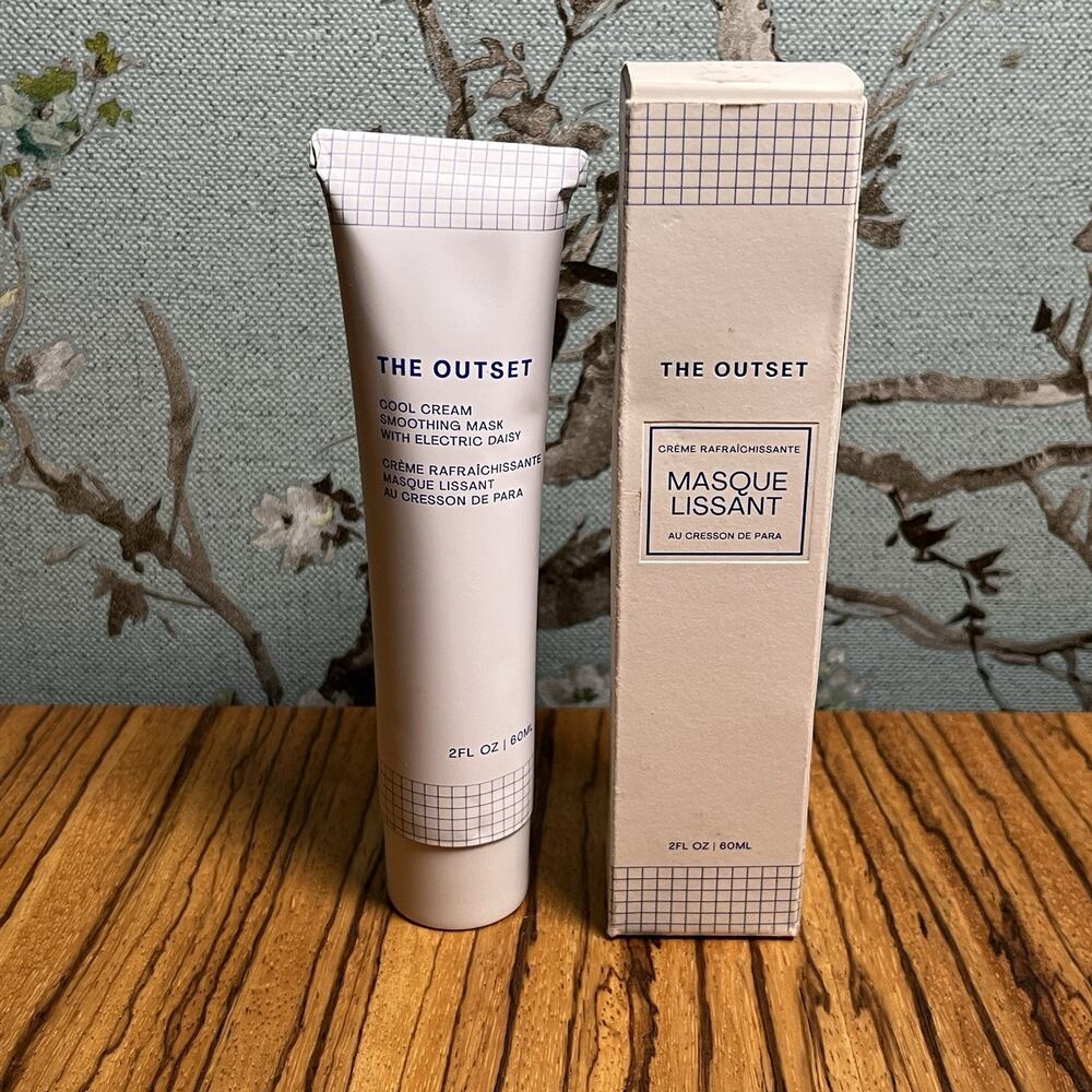 The Outset Cool Cream Smoothing Mask With Electric Daisy 60ml / 2fl.oz.